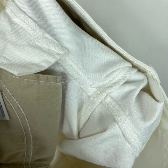 Vince Skinny Jeans White Size 27 Ankle‎ Zipper Style # DV102-2181 Stretch Denim - Picture 9 of 10
